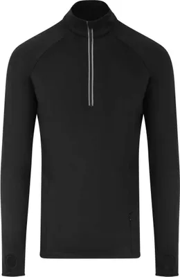 Produktbild von Just Cool JC030 | Herren Sweat Cool-Flex 1/2 Zip Top - Farbe: Jet Black - Größe: M