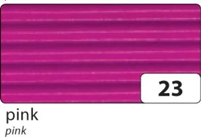 Produktbild von folia 741123 E-Wellpappe gerollt, 50x70cm, pink (1 Rolle)