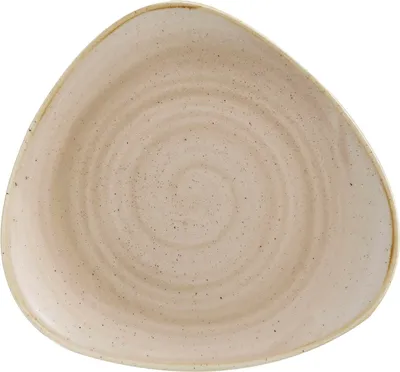 Produktbild von CHURCHILL Stonecast Nutmeg Cream Teller flach, triangle, ø: 192 mm