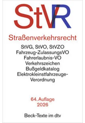 Image de Straßenverkehrsrecht. StVR