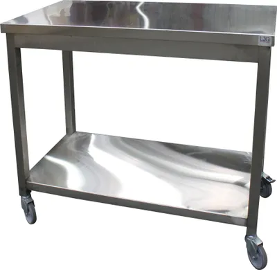 Productafbeelding van Mobiel werkblad met 2 niveaus, afmetingen 600x600x850 mm