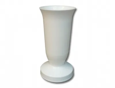 Zdjęcie produktu dla Nohel Garden Wazon cmentarny KALICH ciężki plastik d12x24cm
