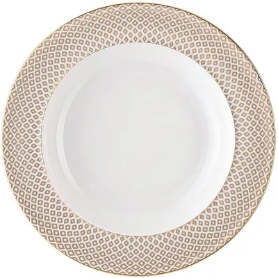 Zdjęcie produktu dla Rosenthal Suppenteller 22 cm Francis Carreau Beige 10460-404308-10322 /Abverkauf nur solange Vorrat reicht