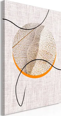 Produktbild von Vlies Leinwandbild - Moonlight Sonata (1 Part) Vertical 40x60 cm Abstrakt n-A-1080-b-a
