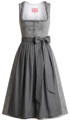 Produktbild von Dirndl Cyndra 70cm Länge grau 38