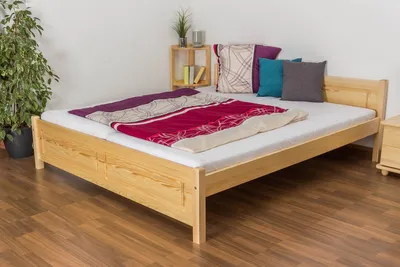 Produktbild von Bett 180 x 200 cm Kiefer massiv Natur