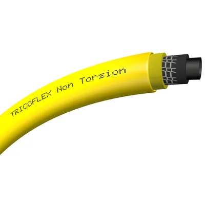 Produktbild von Hozelock Tricoflex, 50 m, Über Boden, Gelb, Polyvinylchlorid (PVC), 23 bar, 60 °C
