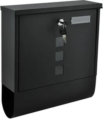 Productafbeelding van Malatec 6244 - Postvak, zwart
