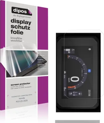 Produktbild von 2x Schutzfolie für Honda PCX125 2025 klar Displayschutzfolie Folie Display Schutz dipos