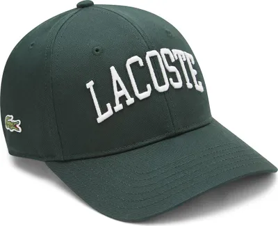 Zdjęcie produktu dla Lacoste Kids Core Wordmark Cap Green Green Jeden rozmiar