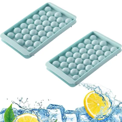 Obrázek produktu pro Kulatá forma na kostky ledu, mini forma na kostky ledu, led na chlazení koktejlů, whisky, čaje a kávy