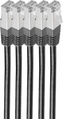 Obrázok produktu pre Shiverpeaks Patchkabel cat6 S/FTP LSZH VE5 schwarz 0,5m