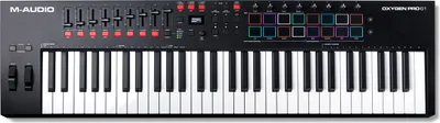 Immagine prodotto di M-AUDIO Oxygen Pro 61 MIDI keyboard 61 keys USB