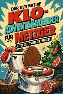 Produktbild von Der ultimative Klo-Adventskalender für Metzger
