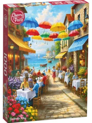 Immagine prodotto di CHERRY PAZZI Puzzle Street con ombrelloni 1000 pezzi