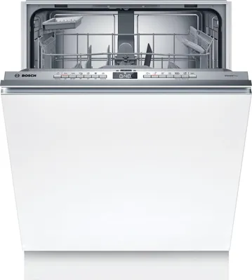 Produktbild von Bosch Serie 4 SMV4HAX19E, Voll integriert, Standardgröße (60 cm), Edelstahl, Tasten, 1,75 m, 1,65 m