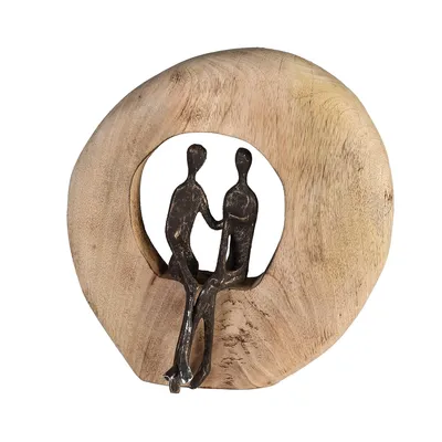 Produktbild von Casablanca by Gilde Dekofigur Skulptur Paar bronze H. 25 cm,71904