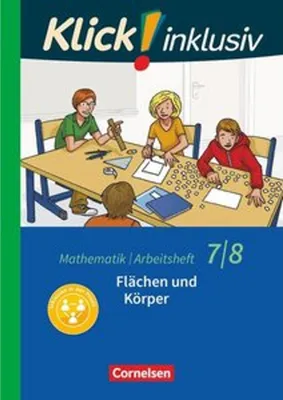 Immagine prodotto di Klick! inklusiv 7./8. Schuljahr - Arbeitsheft 5 - Flächen und Körper