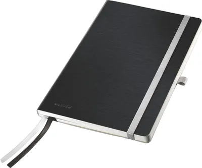 Produktbild von Leitz 44870094, Schwarz, A6, 80 Blätter, Liniertes Papier