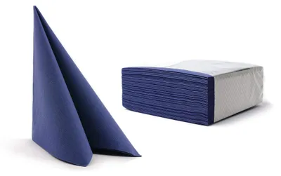 Produktbild von Alvotex Airlaid Servietten 40x40cm 50/1 - D.BLUE (666)