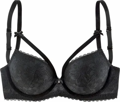 Produktbild von Petite fleur gold Schalen-BH Seduction schwarz Größe 75 Cup D