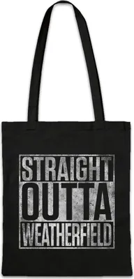 Produktbild von Urban Backwoods Straight Outta Weatherfield, Stofftasche, Farbe: Schwarz