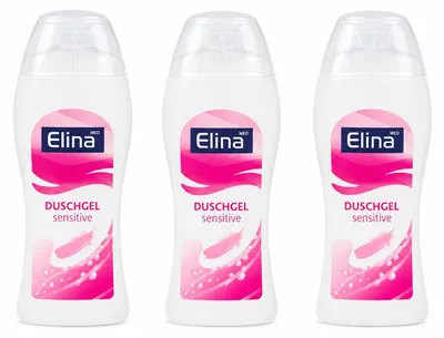 Produktbild von Elina Med Duschgel Sensitiv – 250 ml (3 Pack)