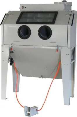 Produktbild von Sandstrahlkabine SBC500 SB42AB 117x58x58cm Innenraum Sandstrahlen Strahlgerät