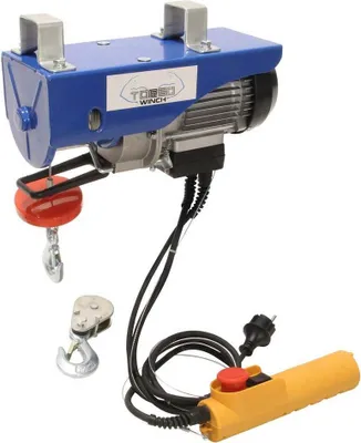 Produktbild von Seilwinde 100 / 200kg 230V Werkstattkran Ladekran Seilzug