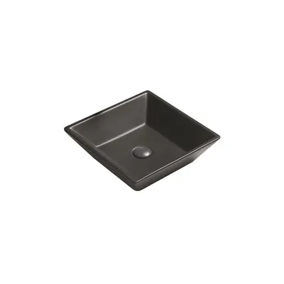 Obrázek produktu pro Mexen Pola umyvadlo na desku 41 x 41 cm, Matná černá - 22224185