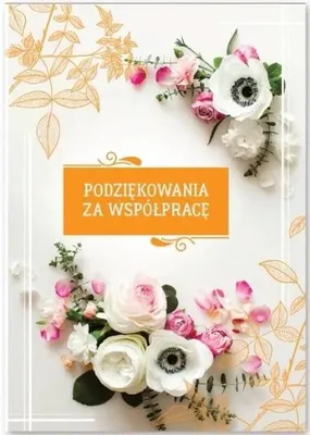 Zdjęcie produktu dla Karnet Podziękowania za współpracę - Trend
