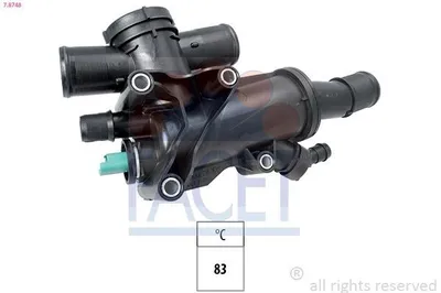 Produktbild von FACET Thermostat Kühlmittel 83°C für FORD MONDEO IV Turnier (BA7) Focus II Schrägheck (DA, HCP, DP) S-MAX (WA6) Focus II Kombi (DA, FFS, DS) GALAXY