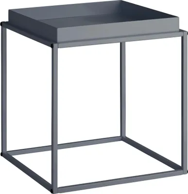 Image de Table d'appoint CAMBRIDGE 40x40x44cm - gris foncé