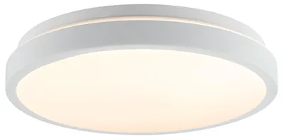 Produktbild von LED Deckenleuchte Ø 33 cm, 2600 lm, 3000 K, mit Präsenzsensor, weiß