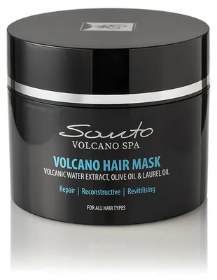 Produktbild von Santo Volcano Haarmaske 200 ml – Intensivpflege für trockenes Haar