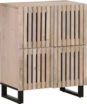 Produktbild von Sideboard 60x34x75 cm Massivholz Mango