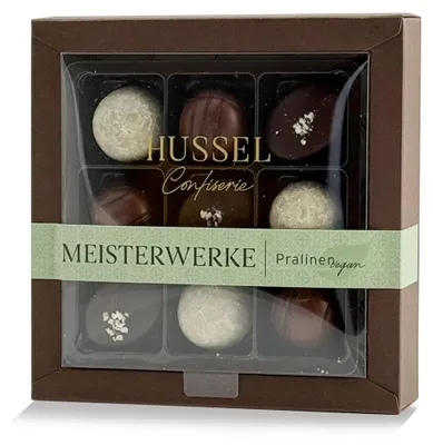 Produktbild von Hussel MEISTERWERKE Pralinenauslese - vegan, 110g