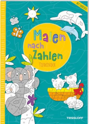 Produktbild von Malen nach Zahlen. Tierkinder