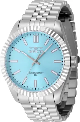 Obrázek produktu pro Invicta Specialty 48906 Pánské Hodinky - Quartz Hnutí - Nerezová Ocel s Modrým Ciferníkem - 43 mm