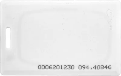 Image de Carte de proximité 2 mm d'épaisseur blanche 125 kHz KT-STD-2