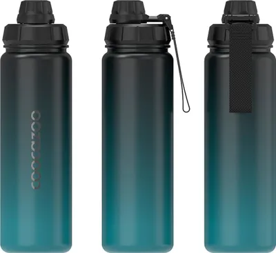 Obrázek produktu pro Izolovaná nerezová láhev na pití coocazoo, barva Gradient Teal