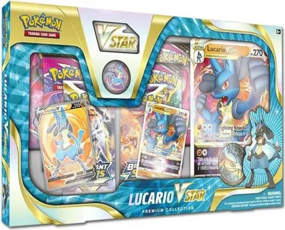 Produktbild von Pokémon - Lucario V-Star Premium Collection - englisch