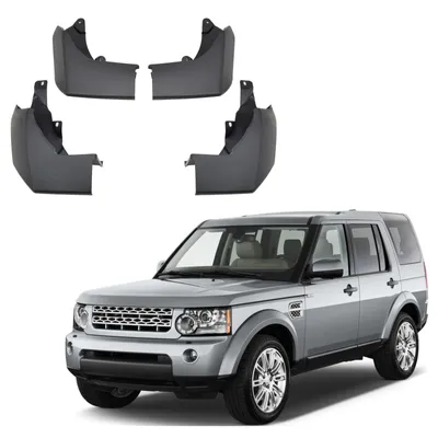 Image de Bavettes Garde-Boue Jeu De 4 Pcs Pour Land Rover Discovery 4 2009-2015 4pcs, Lavable, Facile é Assembler, Durable, 2 Avant + 2 Arriére