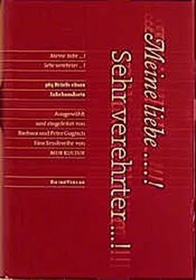 Produktbild von Meine liebe/Sehr verehrter