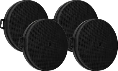 Produktbild von vhbw 4x Aktivkohlefilter kompatibel mit Balay 3BD7104X/02, 3BD7104X/01, 3BD7124X/01, 3BD7124XP/01, 3BD7124X/02, 3BD7104XP/01 Dunstabzugshaube - 21 cm