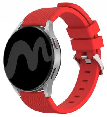Productafbeelding van imoshion Flexibel Siliconen bandje - Universeel 22 mm aansluiting - Rood, AI-gegenereerde afbeelding