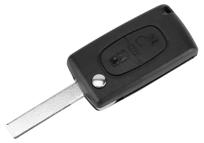 Image de Coque pour télécommande à 2 boutons adaptée aux modèles PEUGEOT 2008, 3008 et 5008