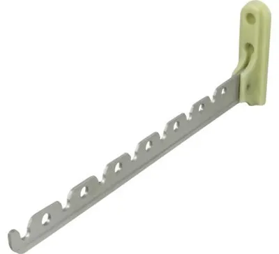 Obrázek produktu pro Nástěnný držák na ramínka Kaiserthal hliníkový 30 x 100 x 330 mm