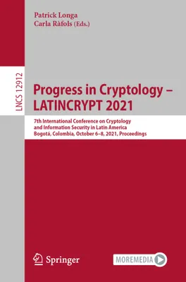Obrázek produktu pro Progress in Cryptology - LATINCRYPT 2021