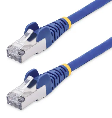 Immagine prodotto di StarTech.com Cavo Ethernet CAT8 blu da 2m, RJ45 Snagless, 25G/40G, 2000MHz, 100W PoE++, S/FTP, cavo lan in rame puro 26AWG, LSZH, cavo patch di rete schermato con rilievi di trazione,  individualmente